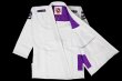 Photo2: BULLTERRIER Ladies Jiu Jitsu Gi SOFT LIGHT White (2)