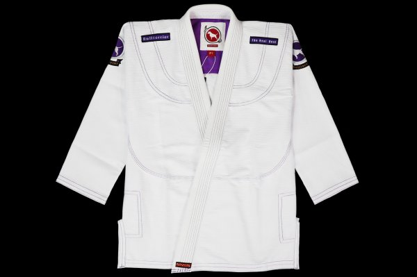 Photo1: BULLTERRIER Ladies Jiu Jitsu Gi SOFT LIGHT White (1)