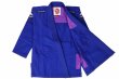 Photo2: BULLTERRIER Ladies Jiu Jitsu Gi SOFT LIGHT Blue (2)