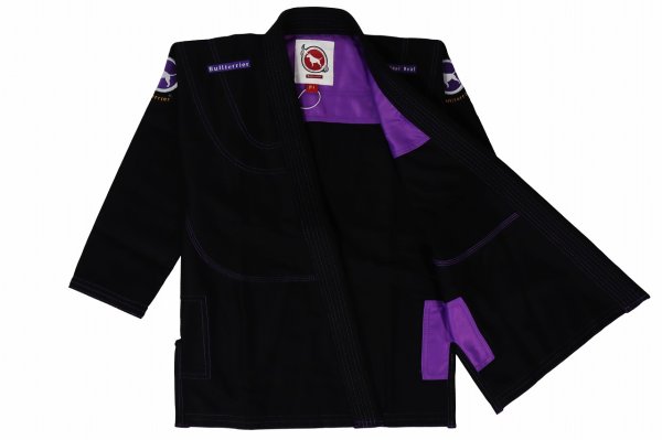 Photo2: BULLTERRIER Ladies Jiu Jitsu Gi SOFT LIGHT Black (2)