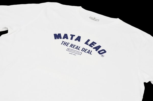 Photo3: BULL TERRIER T-Shirt MATA LEAO White (3)