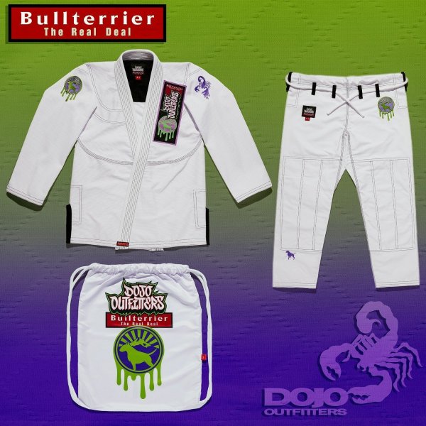Photo12: BULLTERRIER Jiu-Jitsu Gi DOJO OUTFITTERS Collab V2 White (12)