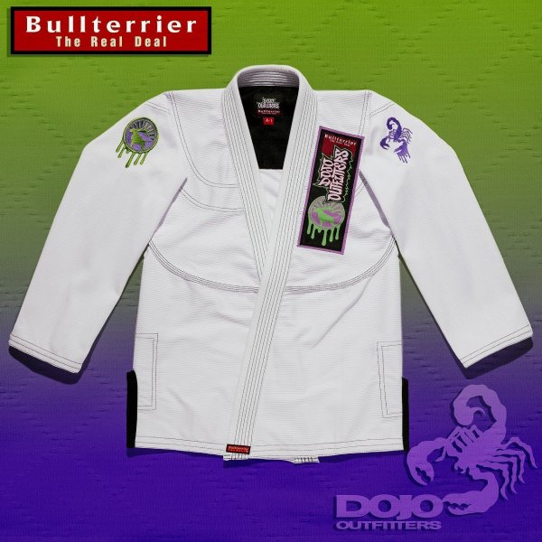 Photo13: BULLTERRIER Jiu-Jitsu Gi DOJO OUTFITTERS Collab V2 White (13)