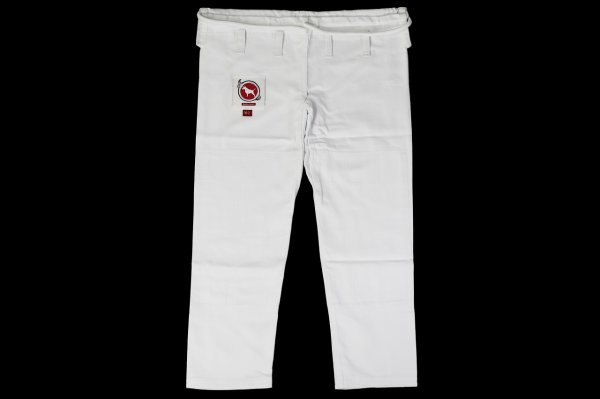 Photo4: BULLTERRIER Kids Jiu Jitsu Gi BASIC White (4)