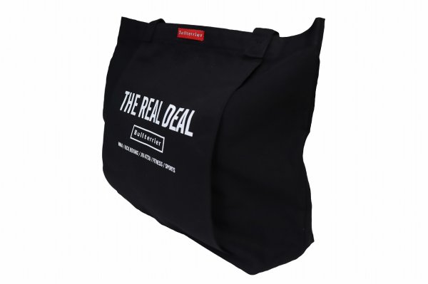 Photo2: BULL TERRIER Training TOTE Bag Black (2)