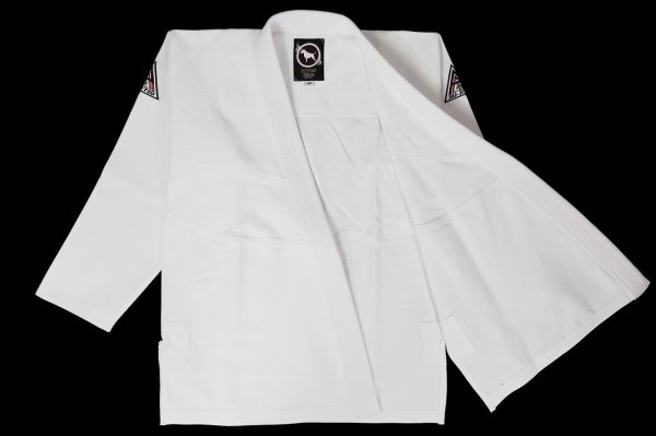 Photo2: BULLTERRIER x BONSAI Jiu Jitsu Gi Classic White (2)