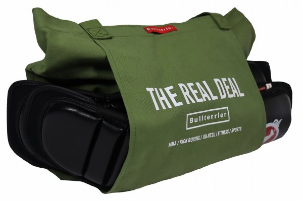 Photo7: BULL TERRIER Training TOTE Bag Army Green (7)