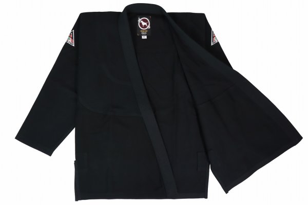 Photo2: BULLTERRIER x BONSAI Jiu Jitsu Gi Classic Black (2)