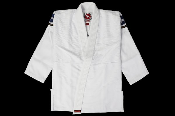 Photo1: BULLTERRIER Kids Jiu Jitsu Gi BASIC White (1)
