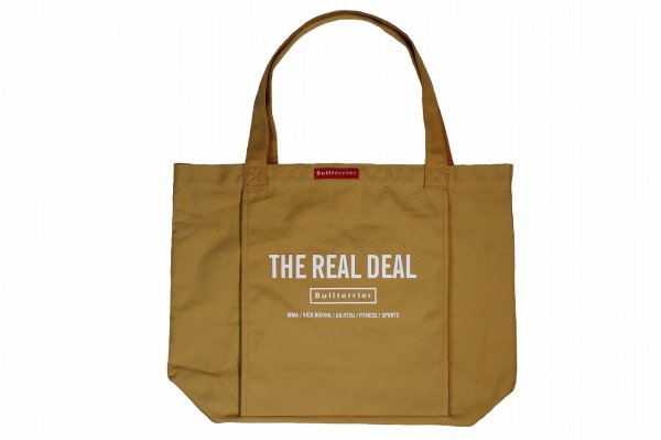 Photo4: BULL TERRIER Training TOTE Bag Camel (4)