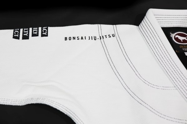 Photo6: BULLTERRIER x BONSAI Jiu Jitsu Gi COMP White (6)