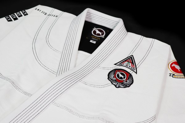 Photo5: BULLTERRIER x BONSAI Jiu Jitsu Gi COMP White (5)