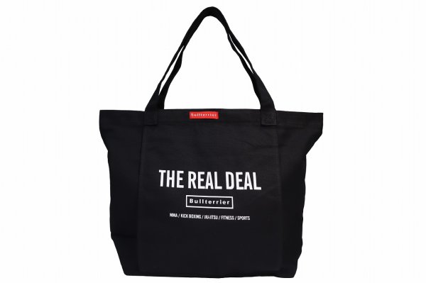 Photo1: BULL TERRIER Training TOTE Bag Black (1)