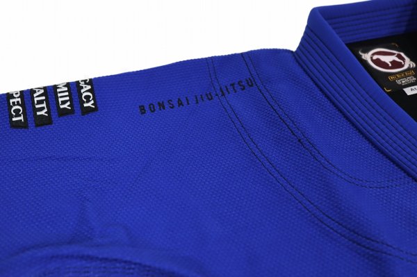 Photo6: BULLTERRIER x BONSAI Jiu Jitsu Gi COMP Blue (6)