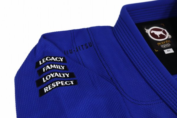 Photo7: BULLTERRIER x BONSAI Jiu Jitsu Gi COMP Blue (7)