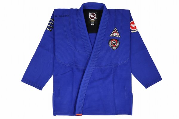 Photo1: BULLTERRIER x BONSAI Jiu Jitsu Gi COMP Blue (1)