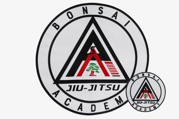 Photo1: BONSAI Jiu-Jitsu Patch Circle (1)