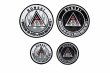 Photo1: BONSAI Jiu-Jitsu Patch Fire Circle (1)