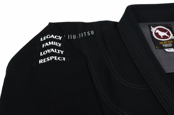 Photo7: BULLTERRIER x BONSAI Jiu Jitsu Gi COMP Black (7)