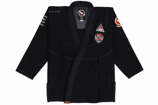 Photo1: BULLTERRIER x BONSAI Jiu Jitsu Gi COMP Black (1)