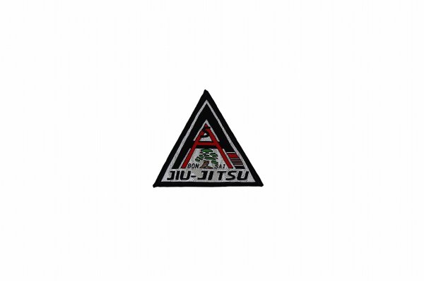Photo1: BONSAI Jiu-Jitsu Patch Fire Triangle (1)