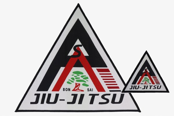 Photo1: BONSAI Jiu-Jitsu Patch Triangle (1)