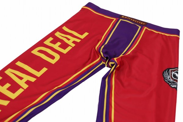 Photo7: BULL TERRIER Long Spats TRADITIONAL 2.0 Purple/Pink/Red (7)