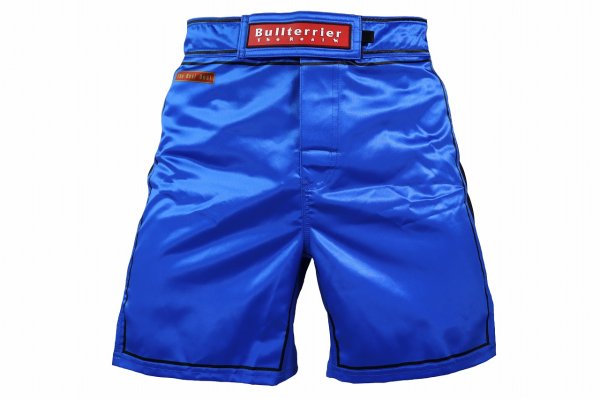 Photo2: BULL TERRIER Fight Shorts RANK 3.0 Blue (2)