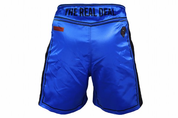 Photo3: BULL TERRIER Fight Shorts RANK 3.0 Blue (3)