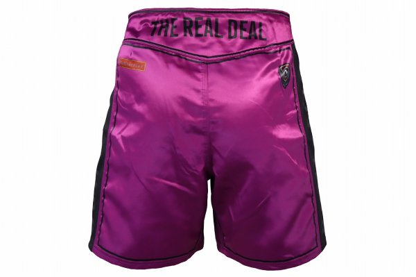 Photo3: BULL TERRIER Fight Shorts RANK 3.0 Purple (3)