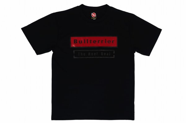 Photo1: BULL TERRIER Dry Fit T-Shirt W BOX Black/Black/Wine (1)