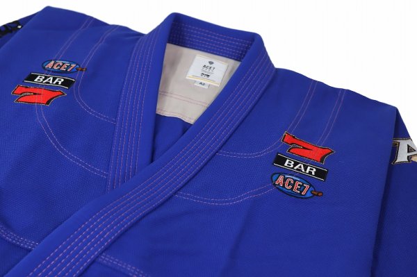 Photo5: ACEVEN Jiu-Jitsu Gi Light 01 Blue (5)