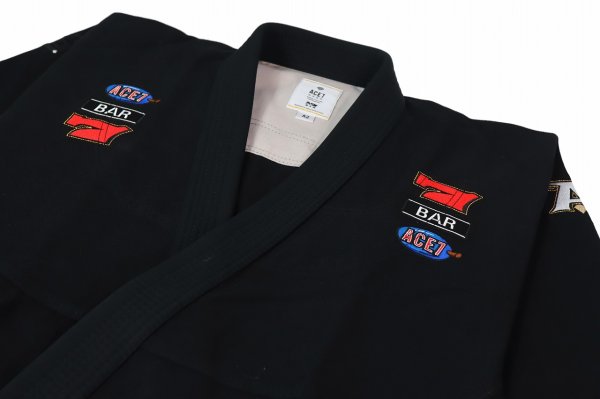 Photo5: ACEVEN Jiu-Jitsu Gi Light 01 Black (5)