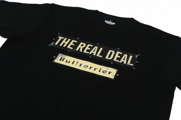 Photo3: BULL TERRIER T-Shirts STEEL LOGO Black (3)