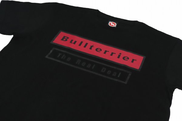 Photo3: BULL TERRIER T-Shirt WBOX Black/Burgundy/Black (3)