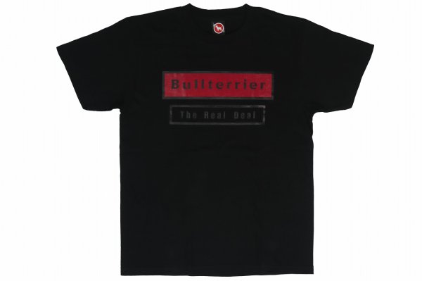 Photo1: BULL TERRIER T-Shirt WBOX Black/Burgundy/Black (1)