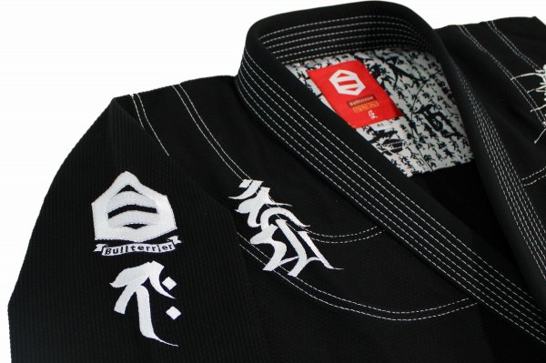 Photo6: BULLTERRIER Jiu Jitsu Gi SAZEN R Black (6)