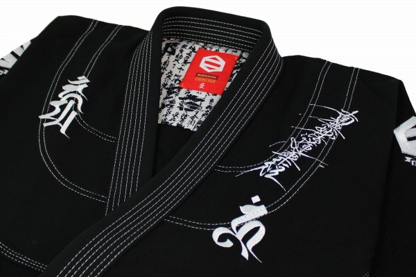Photo5: BULLTERRIER Jiu Jitsu Gi SAZEN R Black (5)