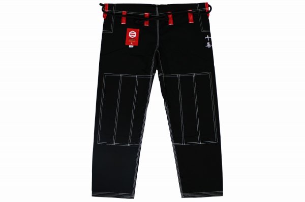 Photo4: BULLTERRIER Jiu Jitsu Gi SAZEN R Black (4)
