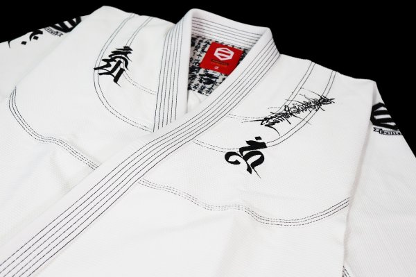 Photo5: BULLTERRIER Jiu Jitsu Gi SAZEN R White (5)