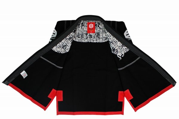 Photo2: BULLTERRIER Jiu Jitsu Gi SAZEN R Black (2)