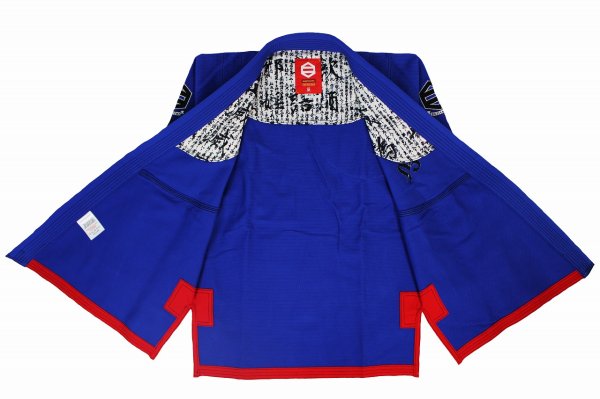 Photo2: BULLTERRIER Jiu Jitsu Gi SAZEN R Blue (2)