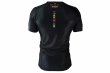 Photo3: ACE7 Rashguard 01 Short Sleeve Black (3)