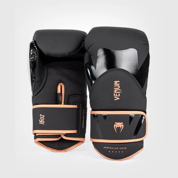 Photo1: VENUM Boxing Glove Challenger4.0 Black/Bronze (1)