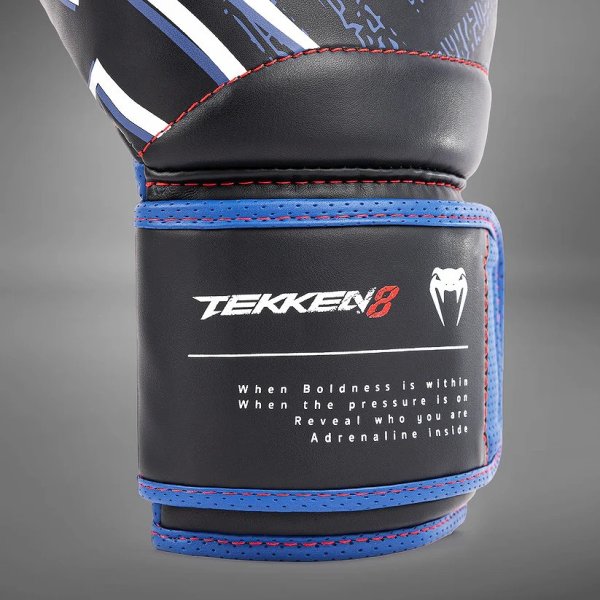 Photo5: VENUM x TEKKEN8 Boxing Gloves JIN KAZAMA Blue/Black/White (5)