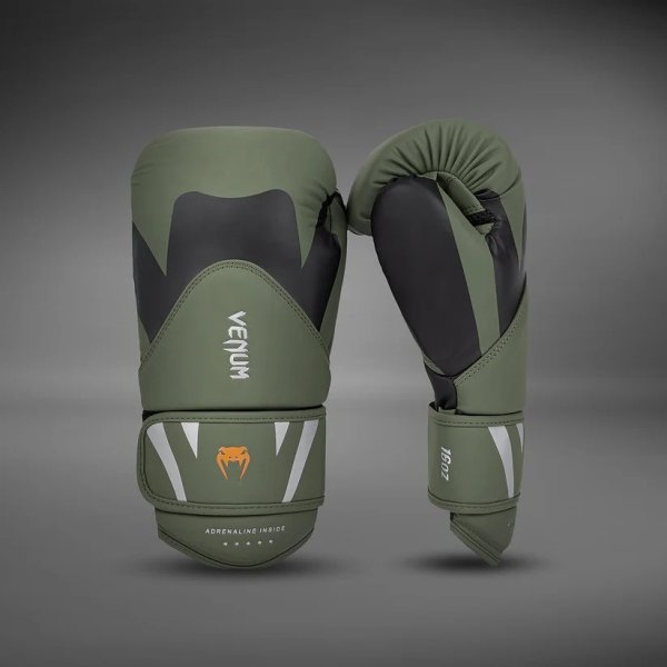 Photo2: VENUM Boxing Glove Challenger4.0 Khaki/Black (2)