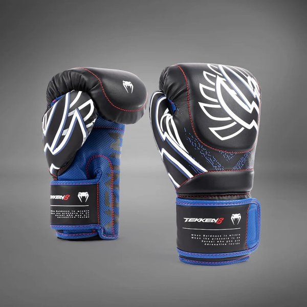 Photo3: VENUM x TEKKEN8 Boxing Gloves JIN KAZAMA Blue/Black/White (3)
