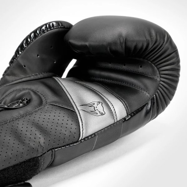 Photo3: VENUM Boxing Glove ELITE EVO Black/Black (3)