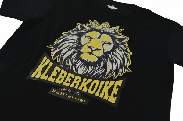 Photo3: BULL TERRIER KLEBER KOIKE Lion T-Shirt Black (3)