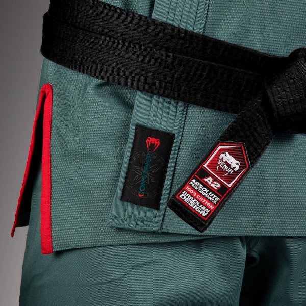Photo7: VENUM Jiu Jitsu Gi CONTENDER 3.0 Blue Ocean Green (7)